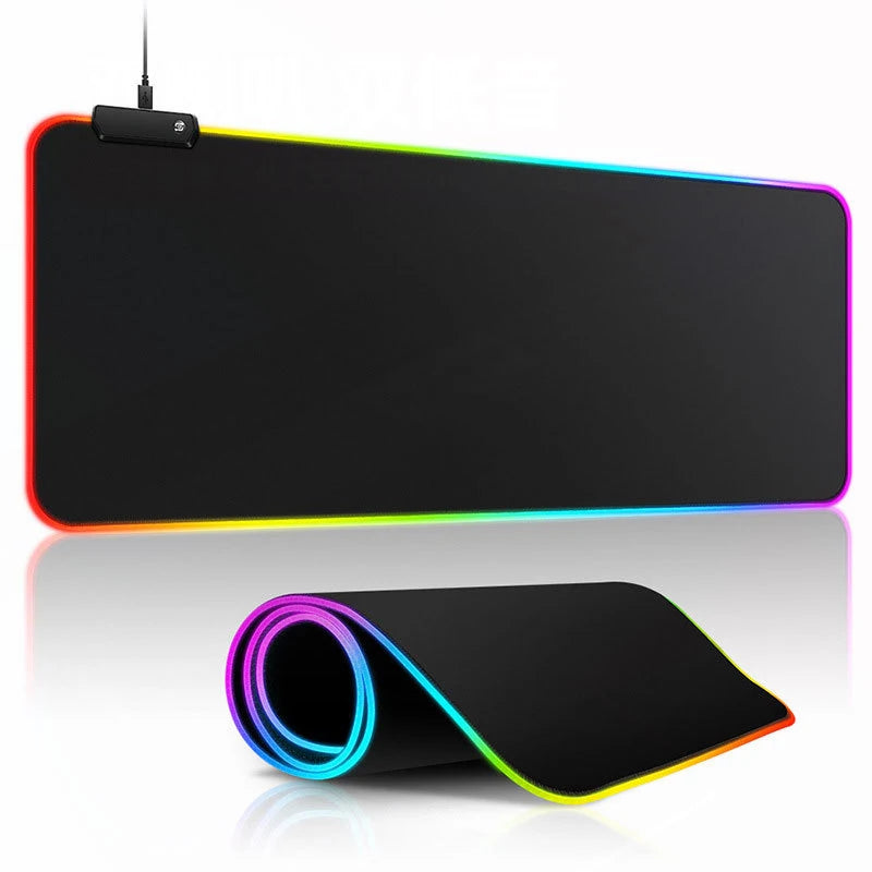 ⚡🖱️Alfombrilla Led Pad Gamer RGB 80×30 🎮✨ Antideslizante