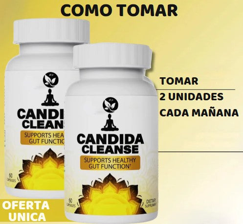 🌿Cándida Cleanse – Limpieza Intestinal y profunda🧽💚