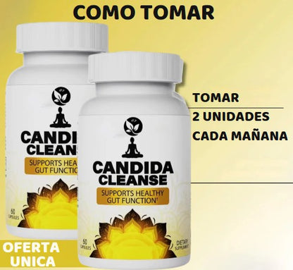 Cándida Cleanse 2x1 – Limpieza Intestinal y profunda🧽💚